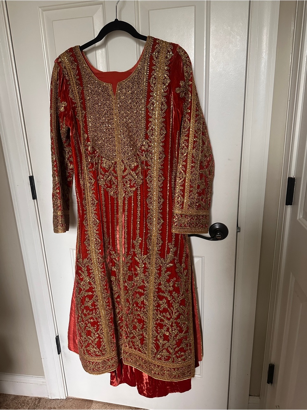 Rizwan Beyg Velvet Festive Outfit